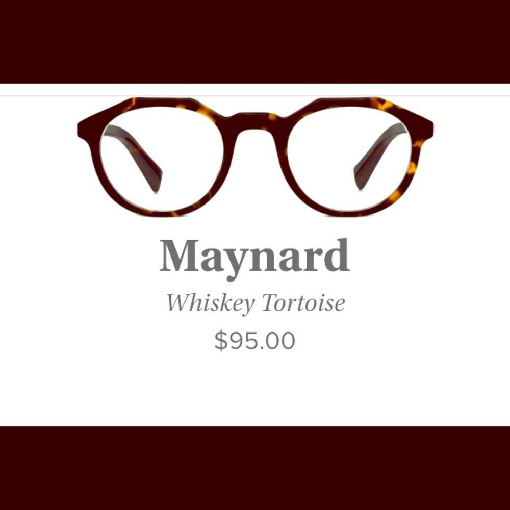 Warby Parker “Maynard” eyeglasses